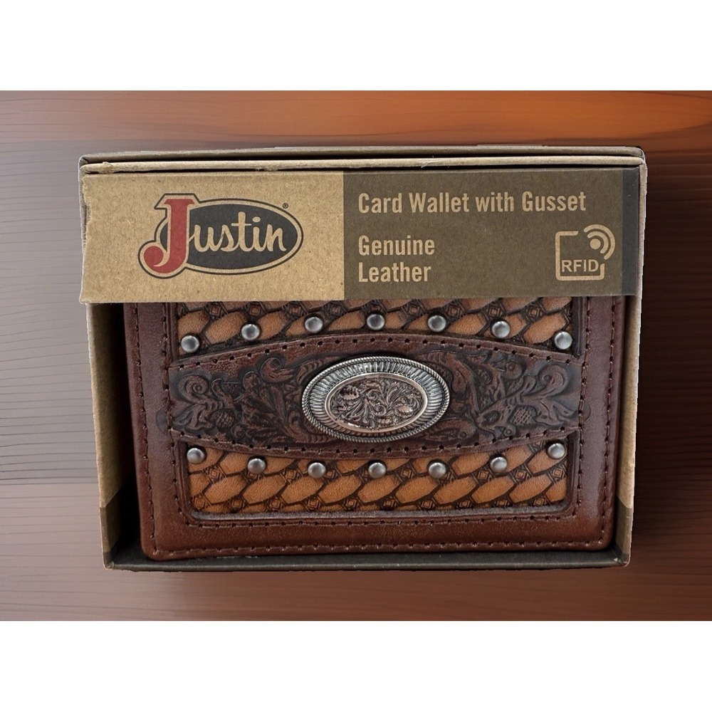 Red Dirt Hat Wallet Rodeo Western Card Bifold New